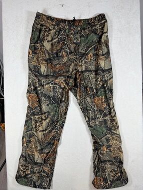 Men's Herter’s XLT Realtree Camo Water Resistant Elastic-Waist Pants Green/Brown